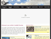 Tablet Screenshot of ladakh-tour.com